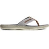 Sperry Top-Sider Men's SeaCycled™ Baitfish Baja Flip Flop Grey -Sperry Top-Sider Sales STS25231 000