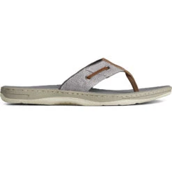 Sperry Top-Sider Men's SeaCycled™ Baitfish Baja Flip Flop Grey