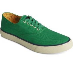 Sperry Top-Sider Unisex Cloud CVO Textile Sneaker Green -Sperry Top-Sider Sales STS25234