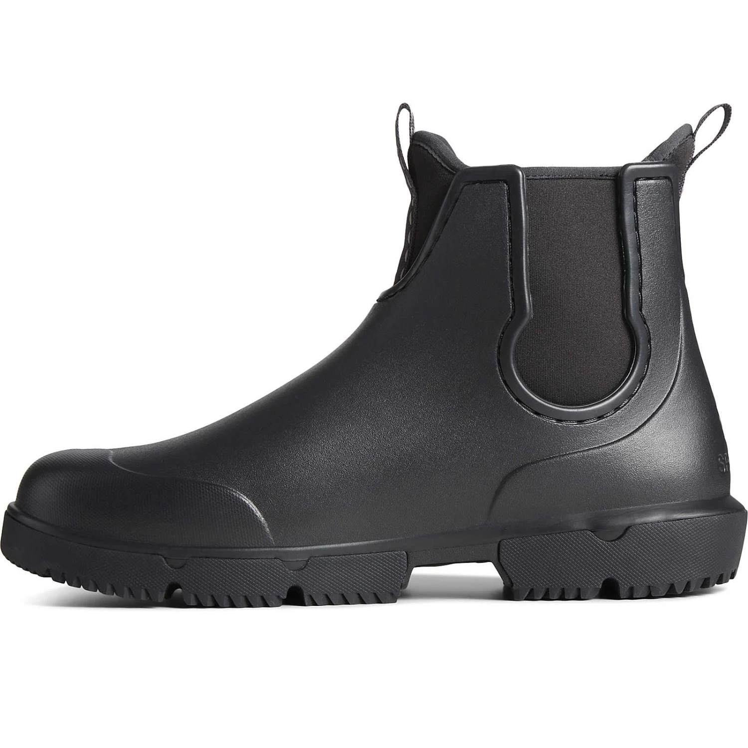 Sperry Top-Sider Men's Float Rain Boot Black 6 Sperry Top-Sider Men's Float Rain Boot Black - Image 4