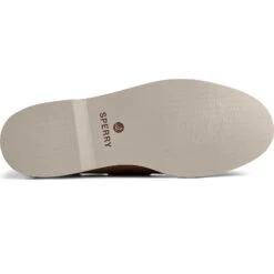 Sperry Top-Sider Men's Authentic Original™ Double Sole Cross Lace Boat Shoe Dark Tan -Sperry Top-Sider Sales STS25283 OUT