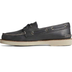 Sperry Top-Sider Men's Authentic Original™ Double Sole Cross Lace Boat Shoe Navy -Sperry Top-Sider Sales STS25284 180