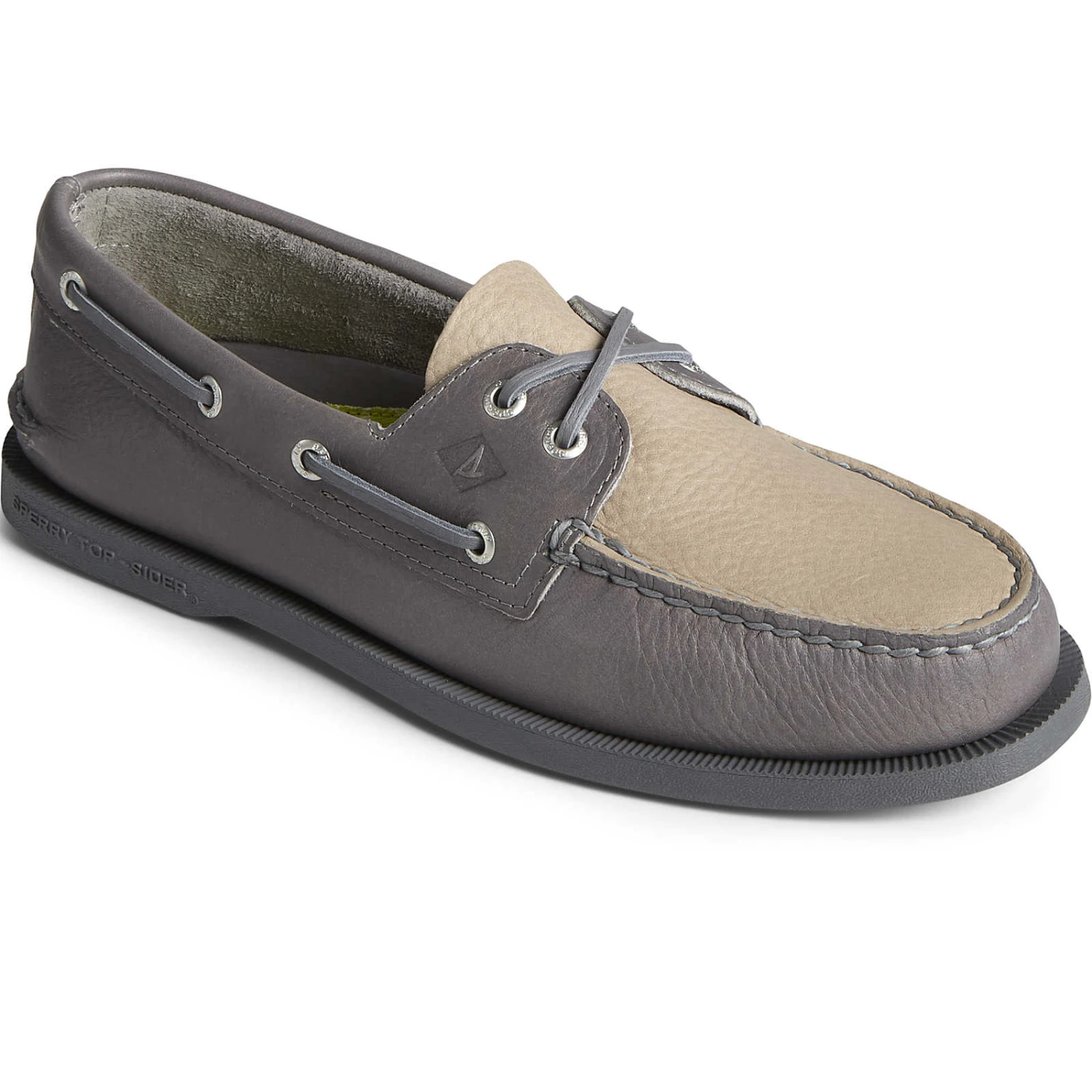 Sperry Top-Sider Men's Authentic Original™ Tumbled Boat Shoe Grey 4 Sperry Top-Sider Men's Authentic Original™ Tumbled Boat Shoe Grey - Image 2