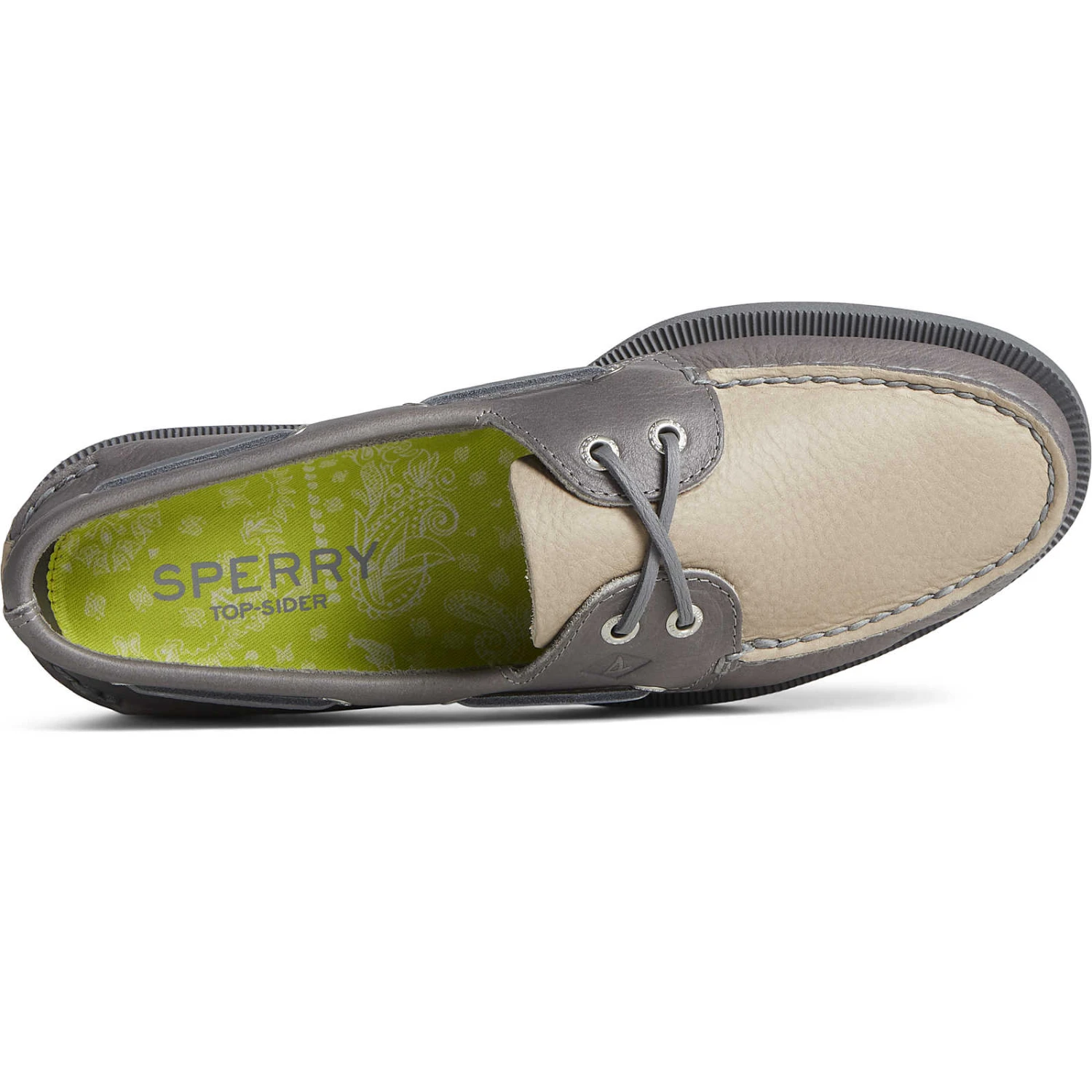 Sperry Top-Sider Men's Authentic Original™ Tumbled Boat Shoe Grey 7 Sperry Top-Sider Men's Authentic Original™ Tumbled Boat Shoe Grey - Image 5