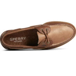 Sperry Top-Sider Men's Authentic Original™ Tumbled Boat Shoe Brown -Sperry Top-Sider Sales STS25292 TOP
