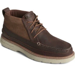 Sperry Top-Sider Men's Authentic Original™ PLUSHWAVE™ Lug Chukka Boot Dark Tan -Sperry Top-Sider Sales STS25309