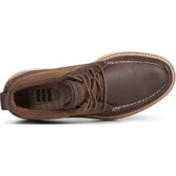 Sperry Top-Sider Men's Authentic Original™ PLUSHWAVE™ Lug Chukka Boot Dark Tan -Sperry Top-Sider Sales STS25309 TOP
