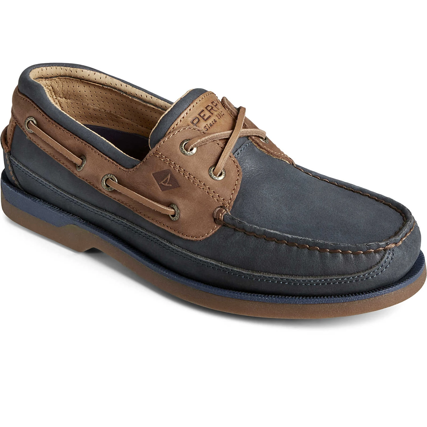Sperry Top-Sider Men's Gold Cup Mako Boat Shoe Navy 4 Sperry Top-Sider Men's Gold Cup Mako Boat Shoe Navy - Image 2