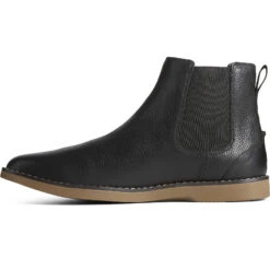 Sperry Top-Sider Men's Newman Chelsea Boot Black -Sperry Top-Sider Sales STS25405 180