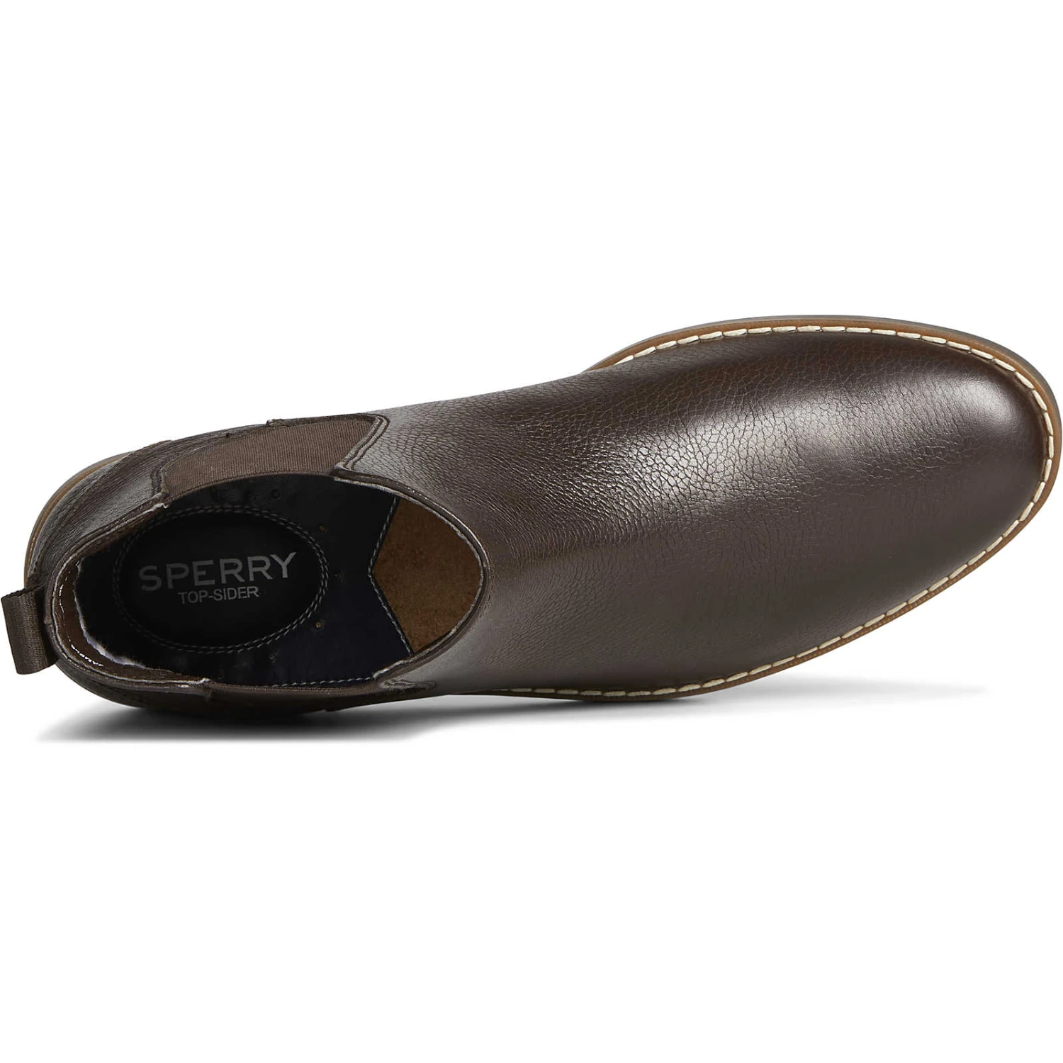 Sperry Top-Sider Men's Newman Chelsea Boot Brown 7 Sperry Top-Sider Men's Newman Chelsea Boot Brown - Image 5