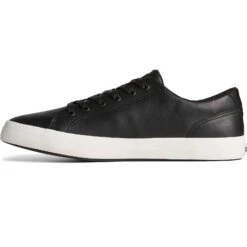 Sperry Top-Sider Men's Striper II Leather Sneaker Black -Sperry Top-Sider Sales STS25433 180