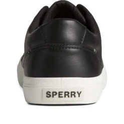 Sperry Top-Sider Men's Striper II Leather Sneaker Black -Sperry Top-Sider Sales STS25433 90