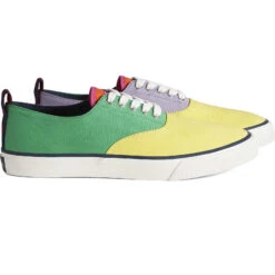 Sperry Top-Sider Unisex Sperry X Rowing Blazers Cloud CVO Neon Multi Sneaker Yellow Multi