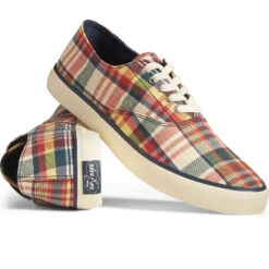 Sperry Top-Sider Unisex Sperry X Rowing Blazers Cloud CVO Plaid Sneaker Blue Multi -Sperry Top-Sider Sales STS25450 view 2 011923