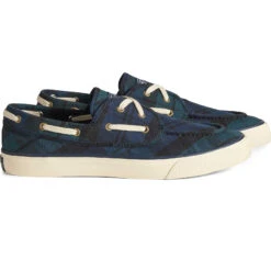 Sperry Top-Sider Unisex Sperry X Rowing Blazers Cloud Seamate Plaid Sneaker Blue Multi
