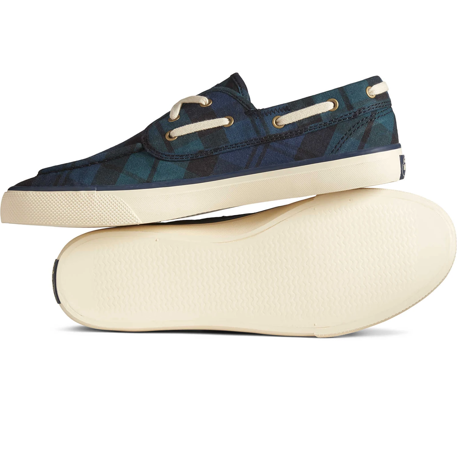 Sperry Top-Sider Unisex Sperry X Rowing Blazers Cloud Seamate Plaid Sneaker Blue Multi 11 Sperry Top-Sider Unisex Sperry X Rowing Blazers Cloud Seamate Plaid Sneaker Blue Multi - Image 9