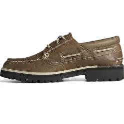 Sperry Top-Sider Men's Authentic Original™ Lug 3-Eye Boat Shoe Taupe -Sperry Top-Sider Sales STS25452 180