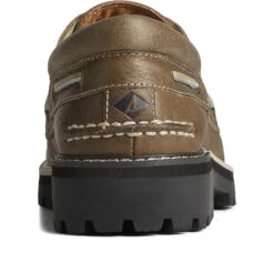 Sperry Top-Sider Men's Authentic Original™ Lug 3-Eye Boat Shoe Taupe -Sperry Top-Sider Sales STS25452 90