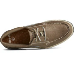 Sperry Top-Sider Men's Authentic Original™ Lug 3-Eye Boat Shoe Taupe -Sperry Top-Sider Sales STS25452 TOP