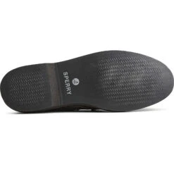 Sperry Top-Sider Men's Authentic Original™ Penny Double Sole Croc Embossed Loafer Black -Sperry Top-Sider Sales STS25453 OUT