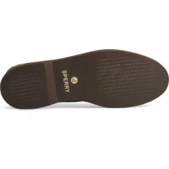 Sperry Top-Sider Men's Authentic Original™ Penny Double Sole Croc Embossed Loafer Brown -Sperry Top-Sider Sales STS25454 OUT