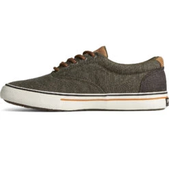 Sperry Top-Sider Men's Seacycled™ Striper Storm CVO Sneaker Olive -Sperry Top-Sider Sales STS25466 180