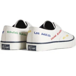 Sperry Top-Sider Unisex Sperry X Rowing Blazers Cloud CVO Cities Sneaker White Multi -Sperry Top-Sider Sales STS25471 view 4 011923