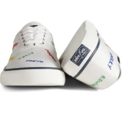 Sperry Top-Sider Unisex Sperry X Rowing Blazers Cloud CVO Cities Sneaker White Multi -Sperry Top-Sider Sales STS25471 view 5 011923