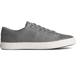 Sperry Top-Sider Men's Striper II Leather Sneaker Grey