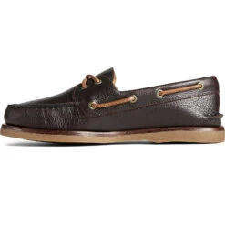 Sperry Top-Sider Men's Gold Cup™ Authentic Original™ Tumbled Boat Shoe Brown -Sperry Top-Sider Sales STS25502 180