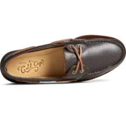 Sperry Top-Sider Men's Gold Cup™ Authentic Original™ Tumbled Boat Shoe Brown -Sperry Top-Sider Sales STS25502 TOP