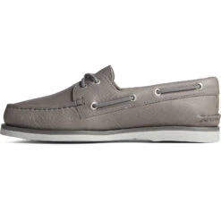 Sperry Top-Sider Men's Gold Cup™ Authentic Original™ Tumbled Boat Shoe Grey -Sperry Top-Sider Sales STS25503 180