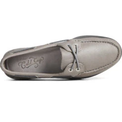 Sperry Top-Sider Men's Gold Cup™ Authentic Original™ Tumbled Boat Shoe Grey -Sperry Top-Sider Sales STS25503 TOP
