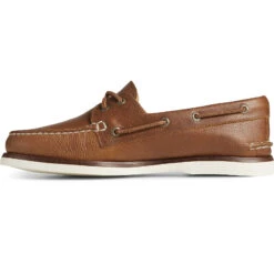 Sperry Top-Sider Men's Gold Cup™ Authentic Original™ Tumbled Boat Shoe Tan -Sperry Top-Sider Sales STS25504 180