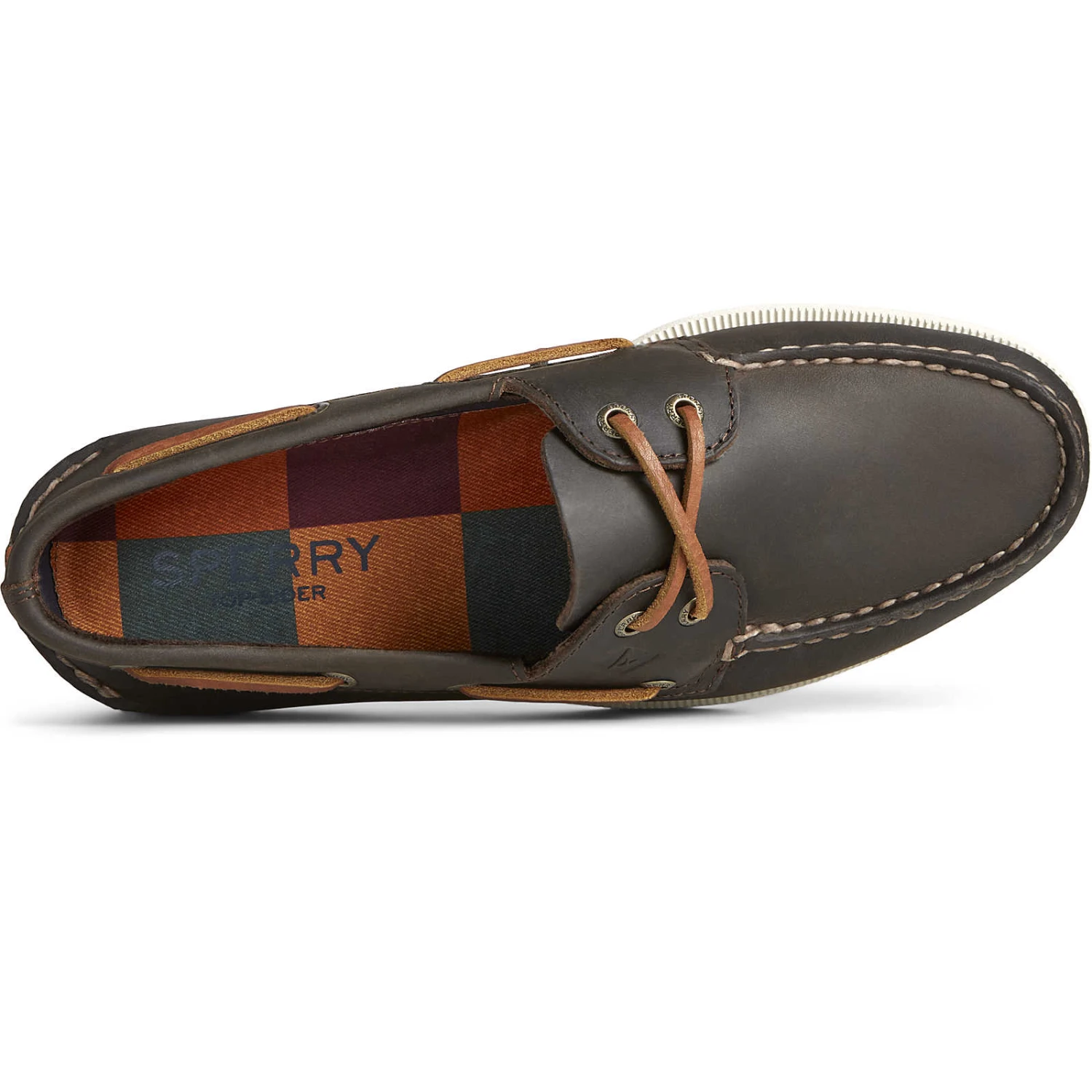 Sperry Top-Sider Men's Authentic Original™ Leather Boat Shoe Brown 7 Sperry Top-Sider Men's Authentic Original™ Leather Boat Shoe Brown - Image 5