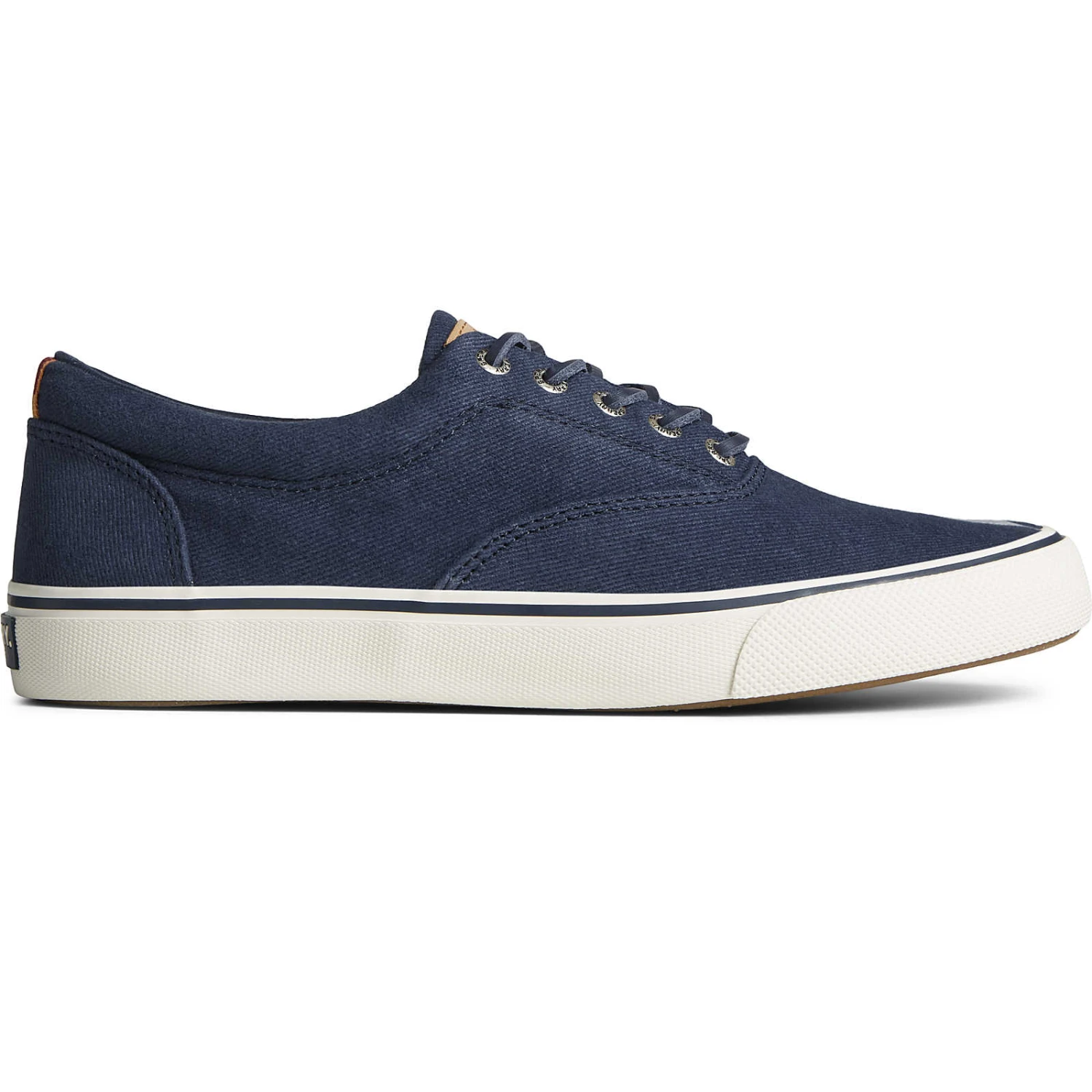 Sperry Top-Sider Men's SeaCycled™ Striper II CVO Textile Sneaker Navy 3 Sperry Top-Sider Men's SeaCycled™ Striper II CVO Textile Sneaker Navy