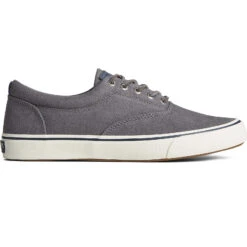 Sperry Top-Sider Men's SeaCycled™ Striper II CVO Textile Sneaker Grey