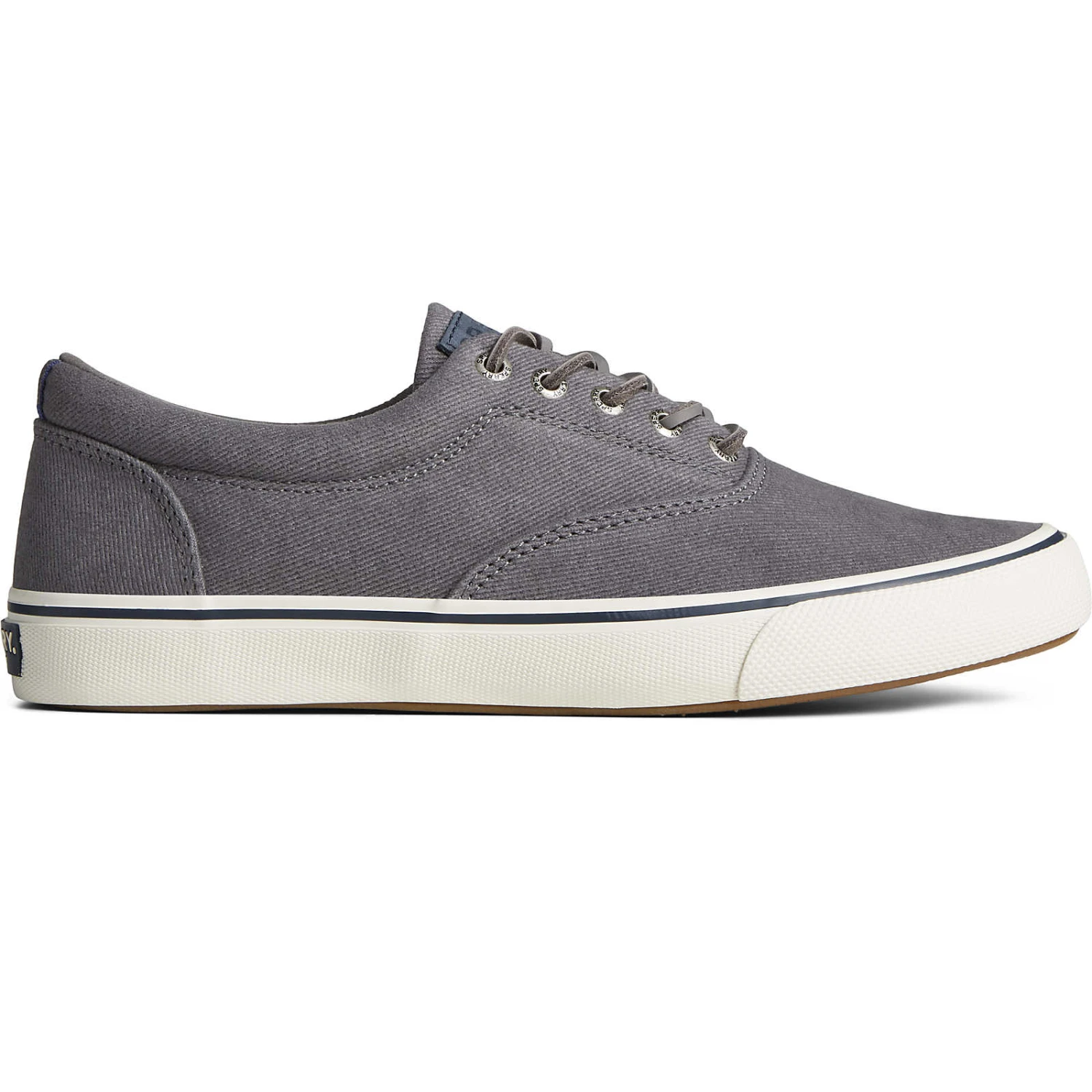 Sperry Top-Sider Men's SeaCycled™ Striper II CVO Textile Sneaker Grey 3 Sperry Top-Sider Men's SeaCycled™ Striper II CVO Textile Sneaker Grey