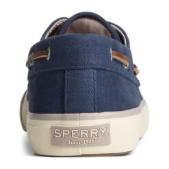 Sperry Top-Sider Men's SeaCycled™ Bahama II Twill Sneaker Navy -Sperry Top-Sider Sales STS25537 90