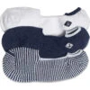Sperry Top-Sider Men's Boat Shoe 3-Pack Canoe Liner Sock Navy / White Stripe -Sperry Top-Sider Sales STS30093 031722