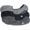 Sperry Top-Sider Men's No Show 3-Pack Sock Black / Charcoal Stripe -Sperry Top-Sider Sales STS30096 031722