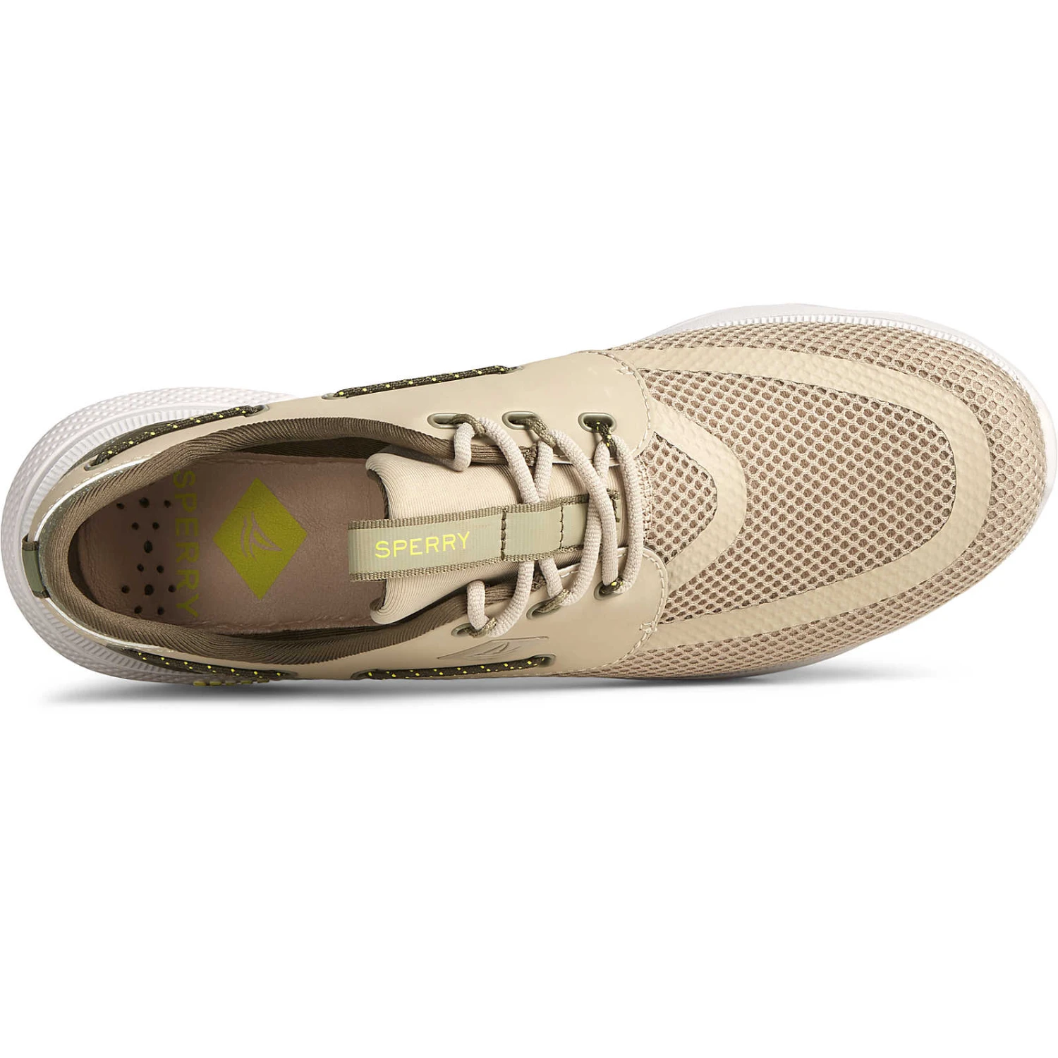 Sperry Top-Sider Men's 7 Seas 3-Eye Sneaker Taupe 7 Sperry Top-Sider Men's 7 Seas 3-Eye Sneaker Taupe - Image 5