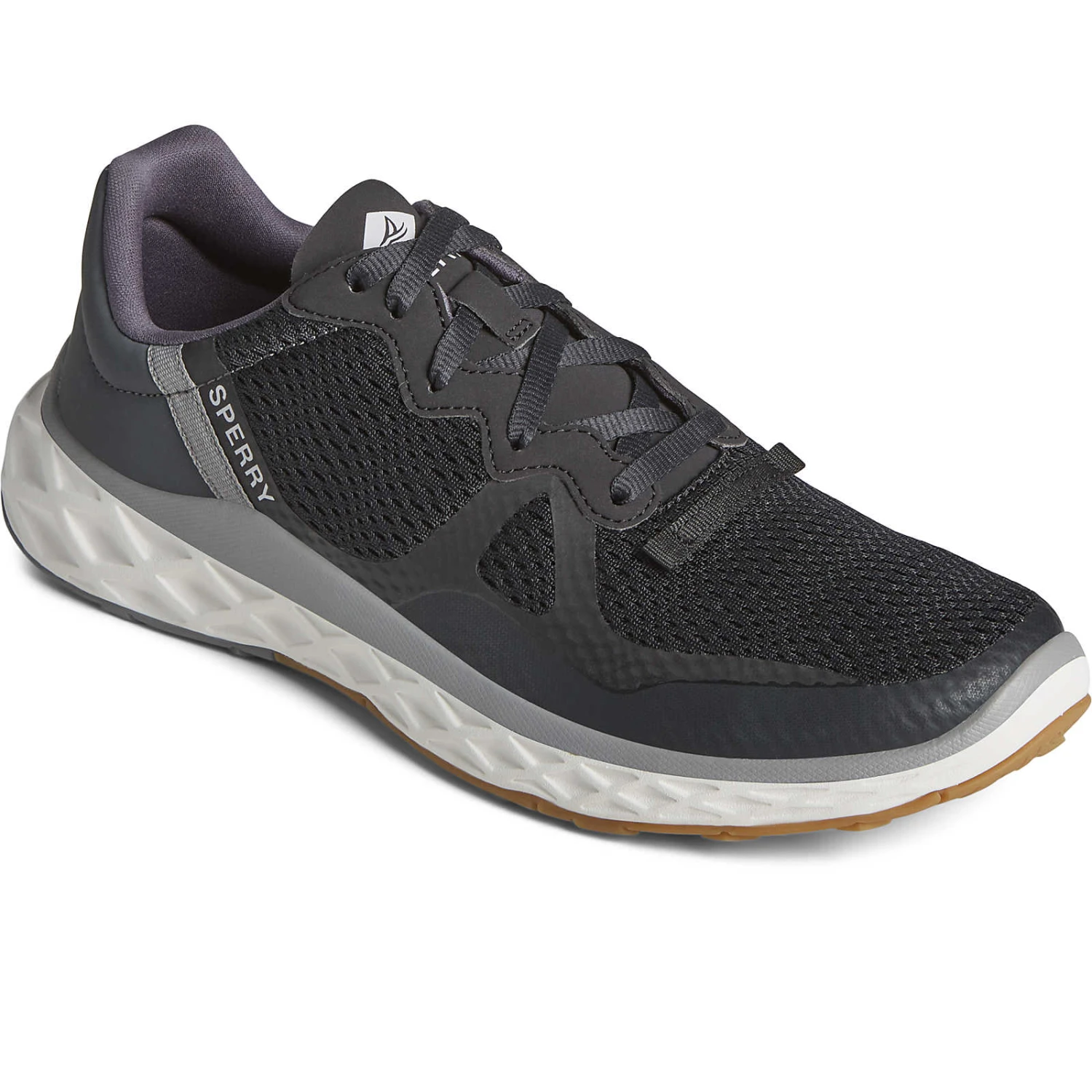 Sperry Top-Sider Men's SeaCycled™ Headsail Sneaker Black 4 Sperry Top-Sider Men's SeaCycled™ Headsail Sneaker Black - Image 2