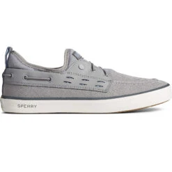 Sperry Top-Sider Men's SeaCycled™ Fairlead Boat Sneaker Grey