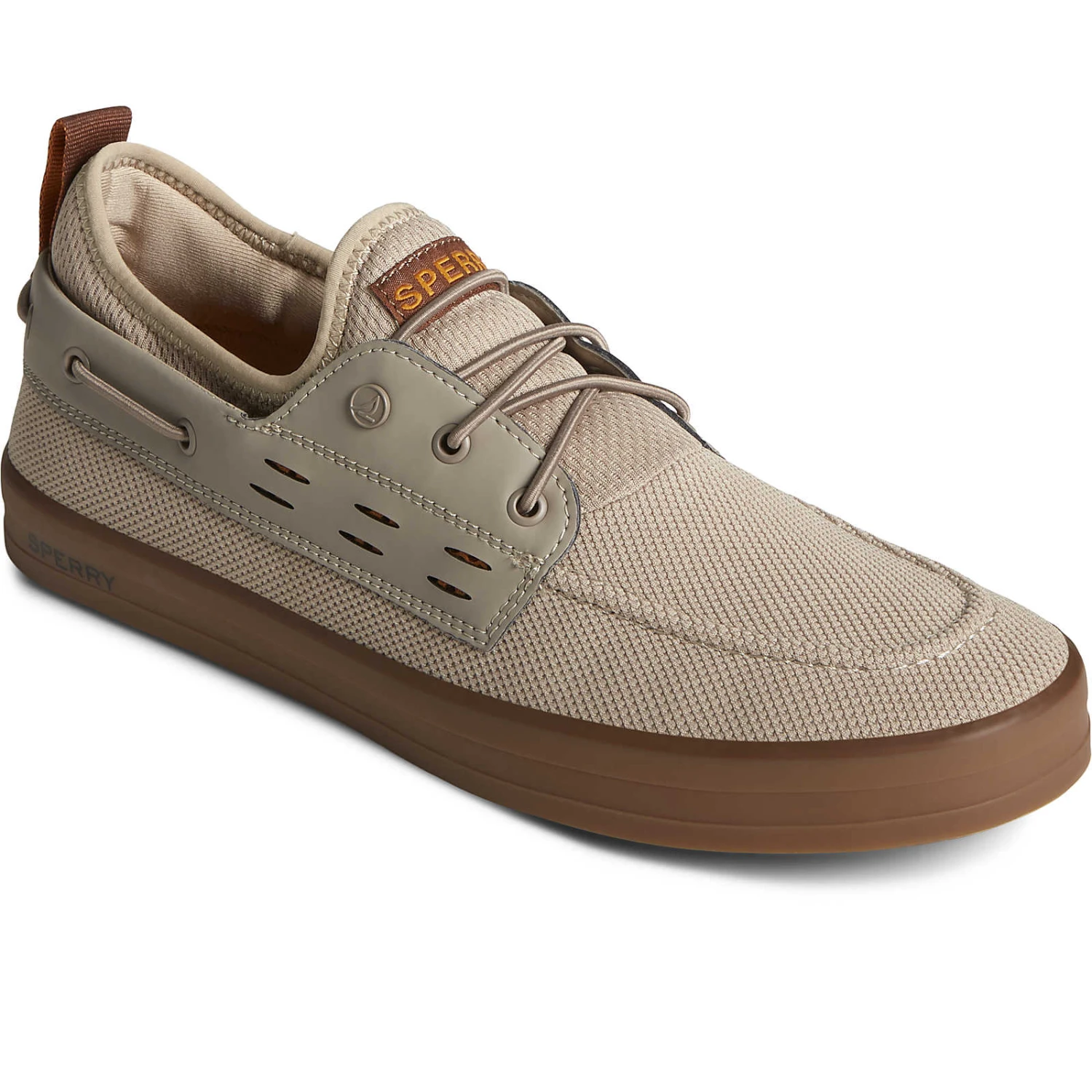 Sperry Top-Sider Men's SeaCycled™ Fairlead Boat Sneaker Taupe 4 Sperry Top-Sider Men's SeaCycled™ Fairlead Boat Sneaker Taupe - Image 2