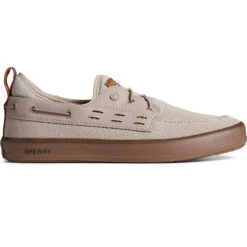 Sperry Top-Sider Men's SeaCycled™ Fairlead Boat Sneaker Taupe