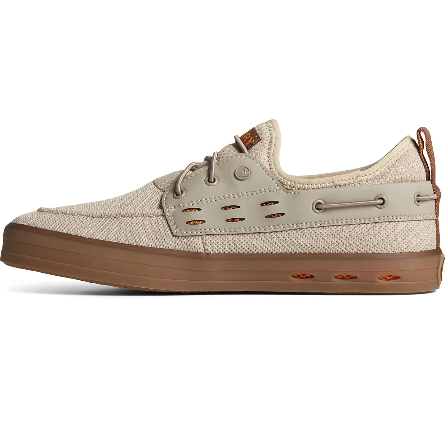 Sperry Top-Sider Men's SeaCycled™ Fairlead Boat Sneaker Taupe 6 Sperry Top-Sider Men's SeaCycled™ Fairlead Boat Sneaker Taupe - Image 4