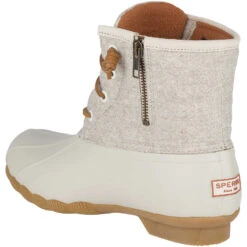 Sperry Top-Sider Women's Saltwater Wool Embossed Duck Boot W/ Thinsulate™ Oat -Sperry Top-Sider Sales STS82473 225