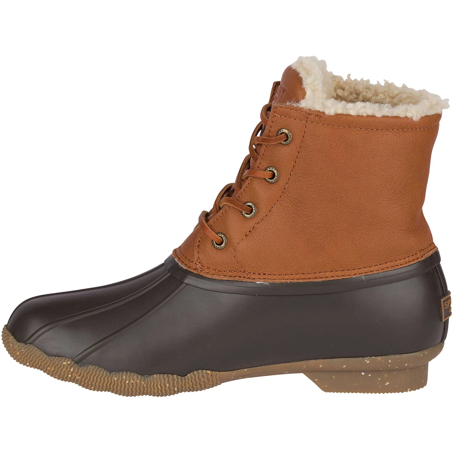 Sperry Top-Sider Women's Saltwater Winter Luxe Leather Duck Boot Tan 6 Sperry Top-Sider Women's Saltwater Winter Luxe Leather Duck Boot Tan - Image 4