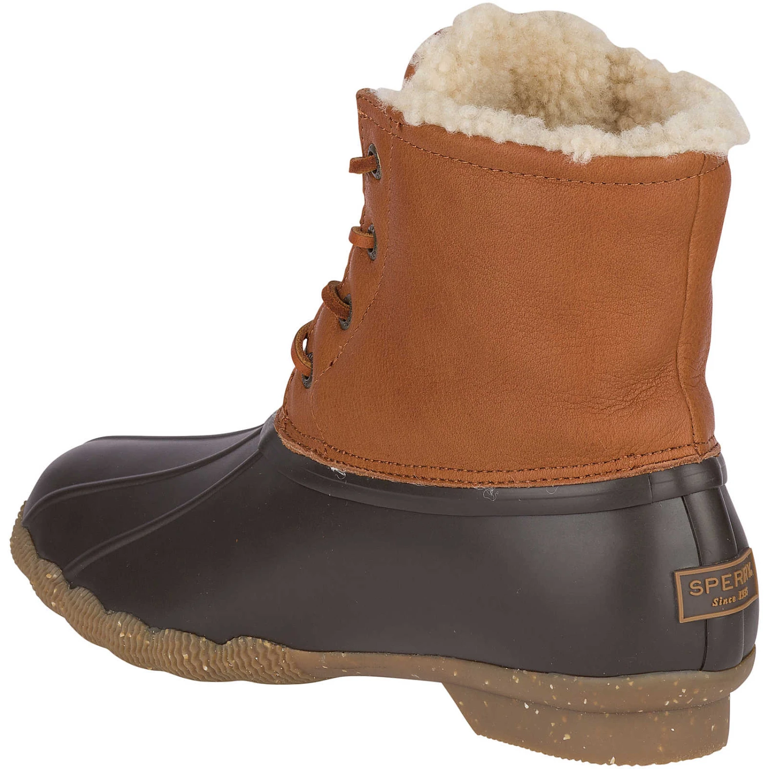 Sperry Top-Sider Women's Saltwater Winter Luxe Leather Duck Boot Tan 5 Sperry Top-Sider Women's Saltwater Winter Luxe Leather Duck Boot Tan - Image 3